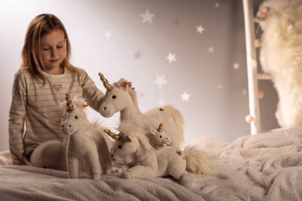 1200x800 (12) Steiff Unica Dangling Unicorn 20cm White Zachte pluche knuffel