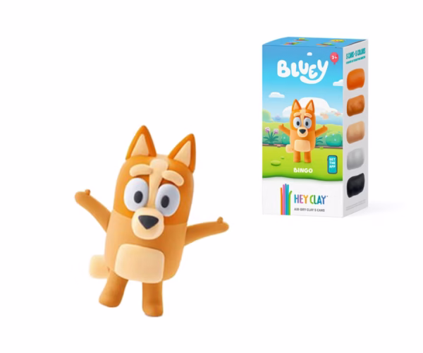 Hey Clay Boetseerklei Bluey LIMITED EDITION Bingo
