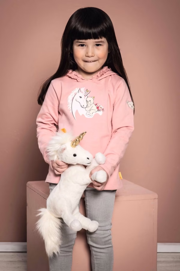 800x1200 Steiff – Unica dangling unicorn, white Zachte pluche knuffel