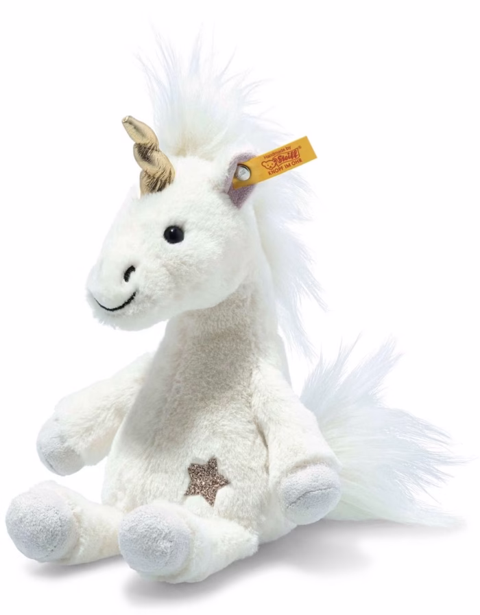 Steiff Unica Dangling Unicorn 20cm White Zachte pluche knuffel