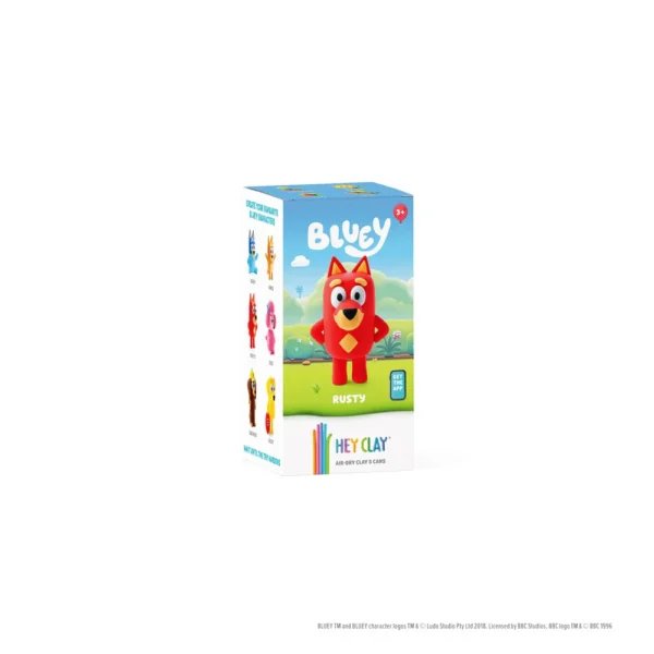 Hey Clay Boetseerklei Bluey LIMITED EDITION Rusty