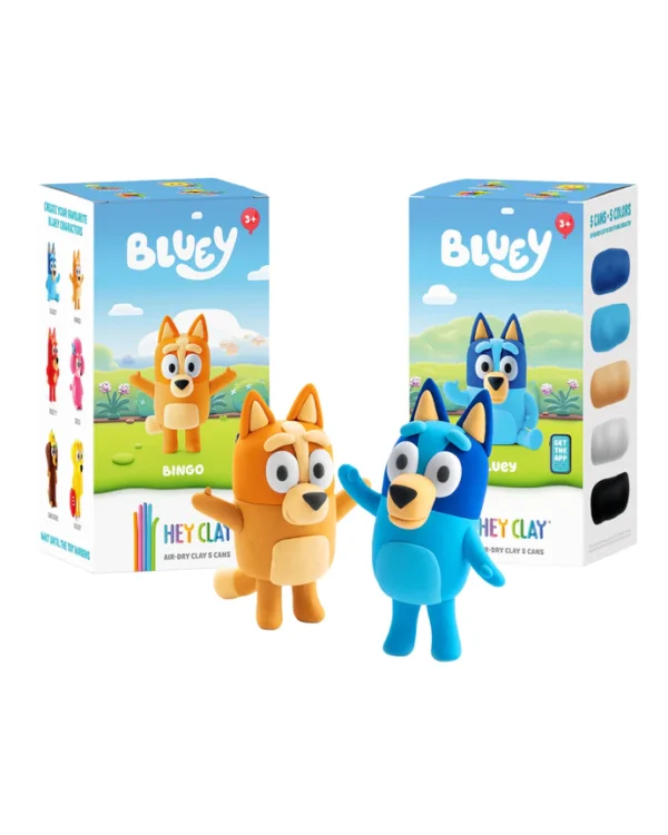 Hey Clay Boetseerklei Bluey LIMITED EDITION Bingo