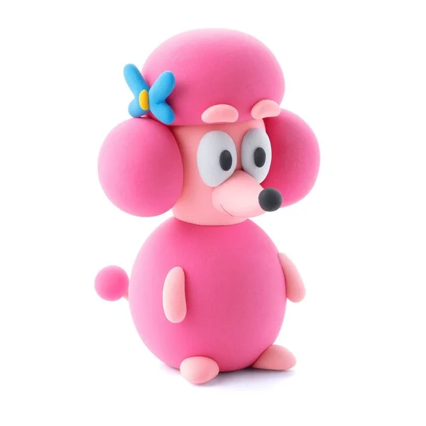 hey-clay-hey-clay-boetseerklei-bluey-friends-coco (1) Hey Clay Boetseerklei Bluey LIMITED EDITION Coco
