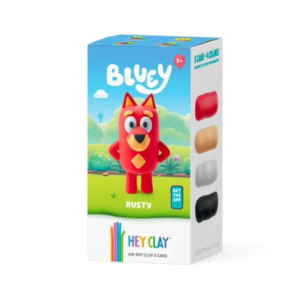 Hey Clay Boetseerklei Bluey LIMITED EDITION Rusty