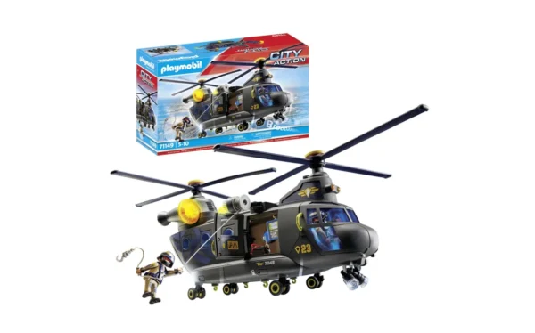 01731460_002.4038c298 PLAYMOBIL City Action Helikopter-reddingsvoertuig - 71149
