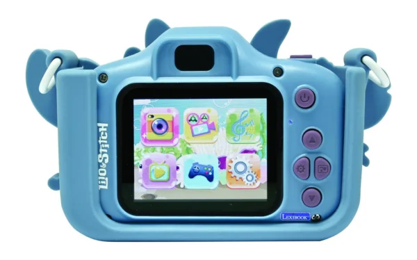 18a367f7a0c5ade0_02369280_003.a07917d2 Lexibook Disney Stitch Kinder Camera - fotocamera kinderen - inclusief 5 spellen