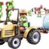 550x198 PLAYMOBIL Country Tractor met aanhanger en watertank - 71442