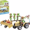 550x262 PLAYMOBIL Country Tractor met aanhanger en watertank - 71442