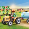 550x274 PLAYMOBIL Country Tractor met aanhanger en watertank - 71442