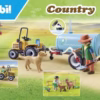 550x293 PLAYMOBIL Country Tractor met aanhanger en watertank - 71442