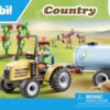 550x294 PLAYMOBIL Country Tractor met aanhanger en watertank - 71442