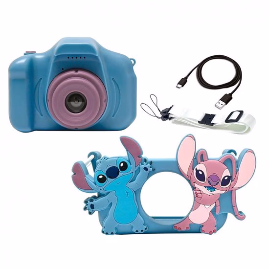 550x550 (10) Lexibook Disney Stitch Kinder Camera - fotocamera kinderen - inclusief 5 spellen