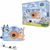 Bluey-toystop-camera Lexibook Bluey digitale kindercamera DJ078BY met blauwe siliconen beschermhoes