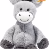 toystop.nl Steiff knuffel Soft Cuddly Friends Dinkie ezel grijs Zachte pluche knuffel
