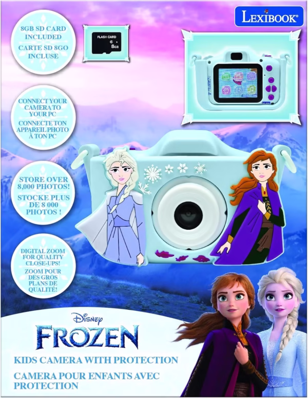81F8fwM14OL._AC_SL1500_ Lexibook Disney Frozen Kinder Camera - fotocamera kinderen - inclusief 5 spellen