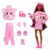 Barbie_JCN95_NL_4 Barbie Cutie Reveal Troetelbeertjes Pop Roze