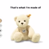 toystop.nl-STEIFF Steiff Mila Teddy bear, beige Zachte pluche knuffel