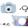 kinderkamera-mit-eiskoeniginschutz (2) Lexibook Disney Frozen Kinder Camera - fotocamera kinderen - inclusief 5 spellen