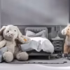 550x389 Steiff | Hoppie Rabbit 28cm Light Grey Knuffel Konijn