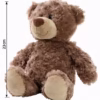 550x618 (1) Pluche Knuffel Beer 23 cm Bruin Teddybeer Knuffelbeer extra zacht