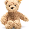61bQLANgssL._AC_SX679_ Steiff Jimmy Teddy Bear - Knuffelbeer van 30cm - Lichtbruin