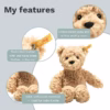 61uI21KTxUL._AC_SX679_ Steiff Jimmy Teddy Bear - Knuffelbeer van 30cm - Lichtbruin