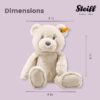 71diExxNLIL._AC_SL1500_ Steiff Soft Cuddly Friends Bearzy Teddybeer Beige - 28 cm