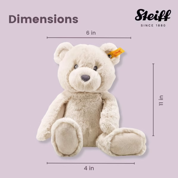 71diExxNLIL._AC_SL1500_ Steiff Soft Cuddly Friends Bearzy Teddybeer Beige - 28 cm