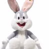Steiff Looney Tunes Bugs Bunny knuffel van 32 cm in het grijs en wit op Toystop.nl Steiff Looney Tunes Bugs Bunny knuffel van 32 cm in het grijs en wit op Toystop.nl