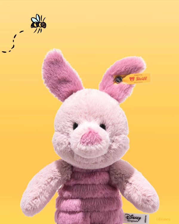 disney-originals-ferkel-024733-3 Steiff Knorretje 20 cm Zachte pluche knuffel Disney