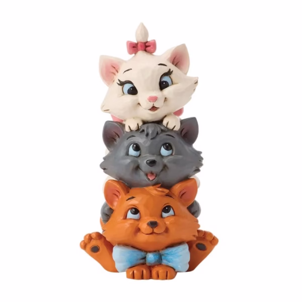 disney-traditions-aristocats-stacked-mini-figurine Disney Traditions Aristocats Stacked Mini Beeldje - 9,5 cm