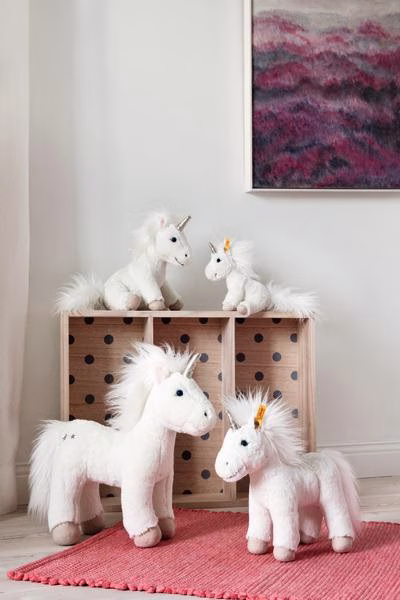 087752c Steiff Soft Cuddly Friends Unica Eenhoorn Knuffel - 27 cm