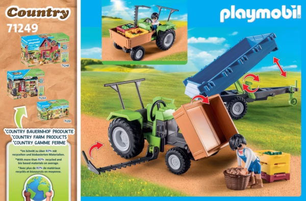 1200x788 (1) PLAYMOBIL Country Trekker met aanhanger - 71249