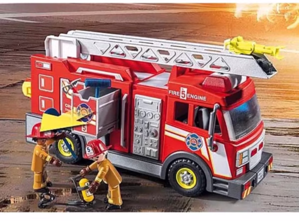 1200x888 PLAYMOBIL City Action Heroes - Brandweerwagen - 71233