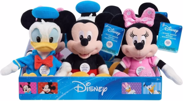 Disney Knuffels toystop.nl Disney Classics Minnie Mouse Knuffel met Geluid (25 cm)