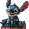 Disney Traditions Stitch Beeldje - Ohana Means Family (9,5 cm)