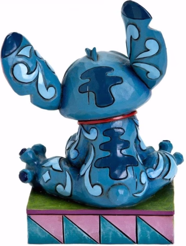 Disney Traditions Stitch Beeldje - Ohana Means Family (9,5 cm)