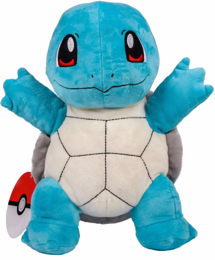 Pokémon Squirtle 2-in-1 Pluche Rugzak & Knuffel - 36 cm