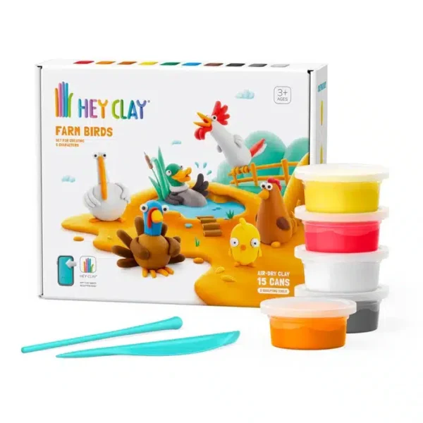 Hey-Clay-Boerderij-Vogels-Set-van-15-4897105241690-1.jpg Hey Clay Boerderij Vogels Set van 15 potjes