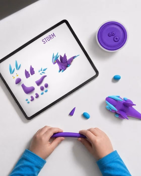 Hey-Clay-Dragon-Island-Set-van-15-potjes-4897105245759-4 Hey Clay Dragon Island Kleiset (15 Potjes) |