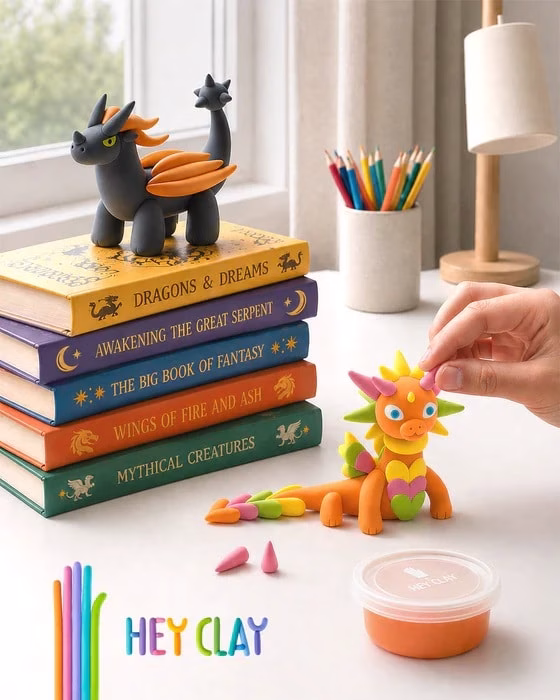 Hey-Clay-Dragon-Island-Set-van-15-potjes-4897105245759-5 Hey Clay Dragon Island Kleiset (15 Potjes) |