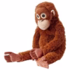 Pluche Slingeraap Knuffel - 40 cm - Bruin Punch het wereld beroemde aapje toystop.nl (3) Pluche Slingeraap Knuffel - 40 cm - Bruin - Extra Zacht - Met Klittenband Toystop Aapje knuffelorang-oetan Punch