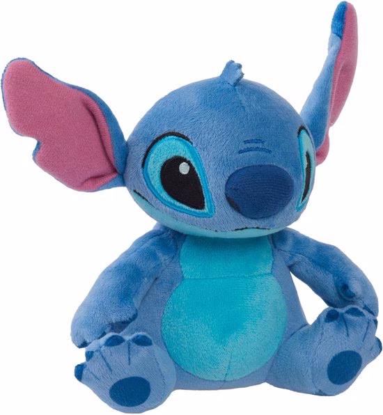 downloaden (13) Disney Stitch Knuffel met Geur en Geluid