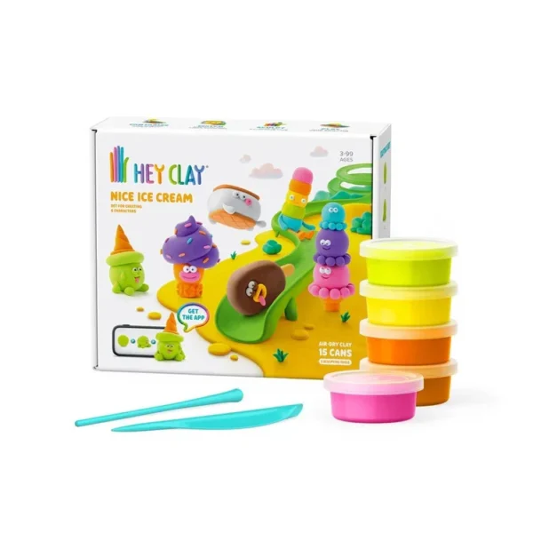 hey-clay-nice-cream-set-large-by-hey-clay-the-playful-collective-899897_750x_51032612-b1ed-4a86-a42b-bfa09eecd1a3 (1) Hey Clay Nice Ice Cream Kleiset (15 Potjes)