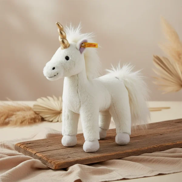 steiff-kuscheltier-unica-einhorn-weiss-stehend-4001505067662_bbb5d7a0-057e-488a-8f9f-58ee6f132ef0 Steiff Soft Cuddly Friends Unica Eenhoorn Knuffel - 27 cm