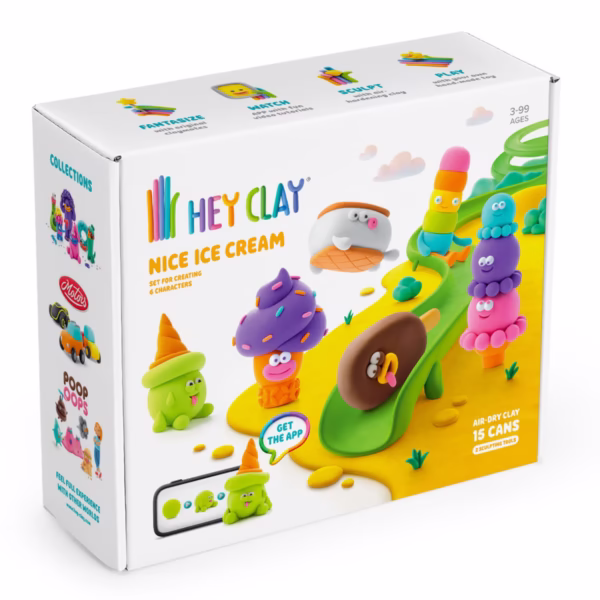 tv9ntonsgye1en88rnku Hey Clay Nice Ice Cream Kleiset (15 Potjes)