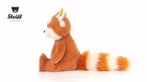075537-steiff-benji-red-panda-soft-toy.mp4 Steiff Soft Cuddly Friends Benji Rode Panda Knuffel (28 cm)