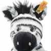 1079x1200 Steiff knuffel Soft Cuddly Friends zebra Zora, wit/zwart