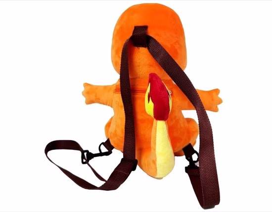 Pokemon Rugtas - CHARMANDER - 36 cm - Pokemon Pluche Tas