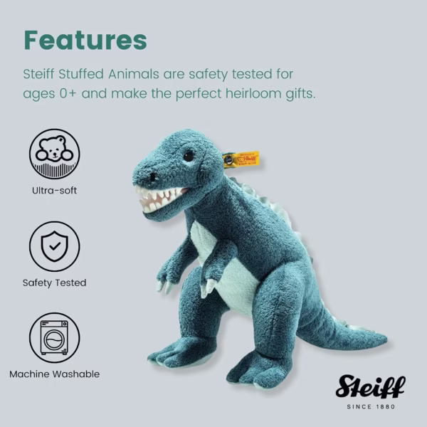 Steiff Soft Cuddly Friends Knuffel Thaisen T-Rex - 35 cm